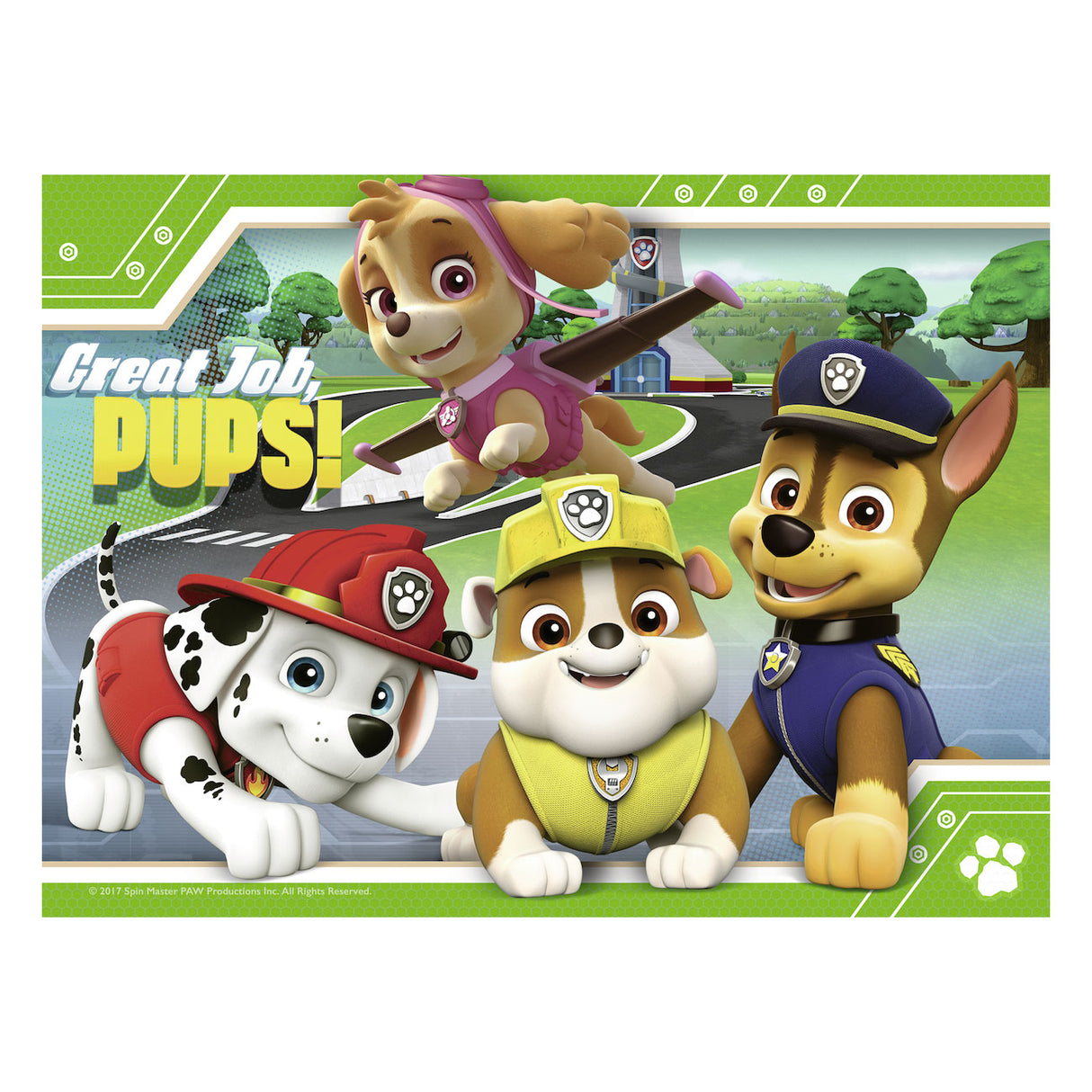 Ravensburger - Patrol Patrol Puzzle 4in1