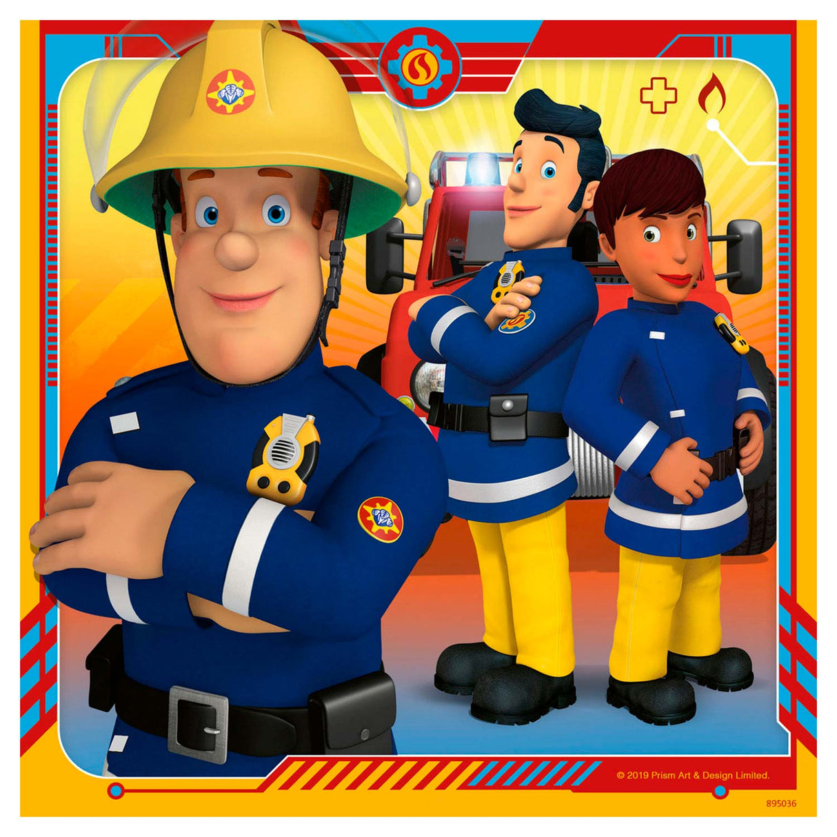 Ravensburger - Fireman Sam - Our hero Sam 3x49st.