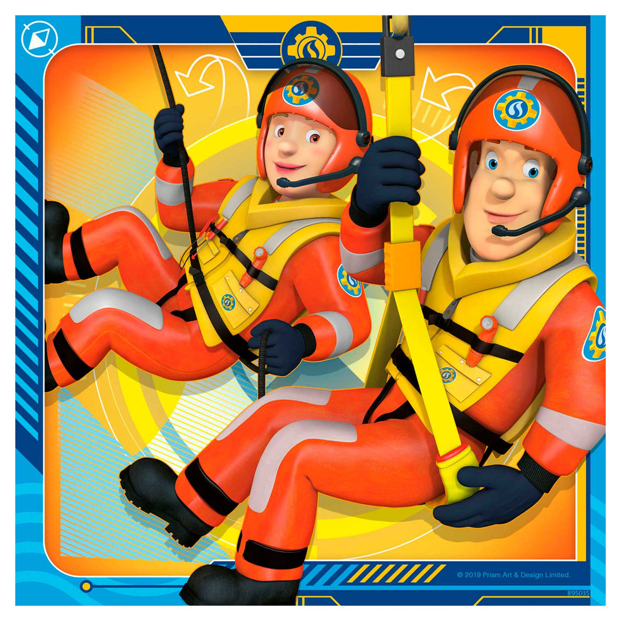 Ravensburger - Fireman Sam - Our hero Sam 3x49st.