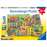 Ravensburger - On the farm 3x49st.