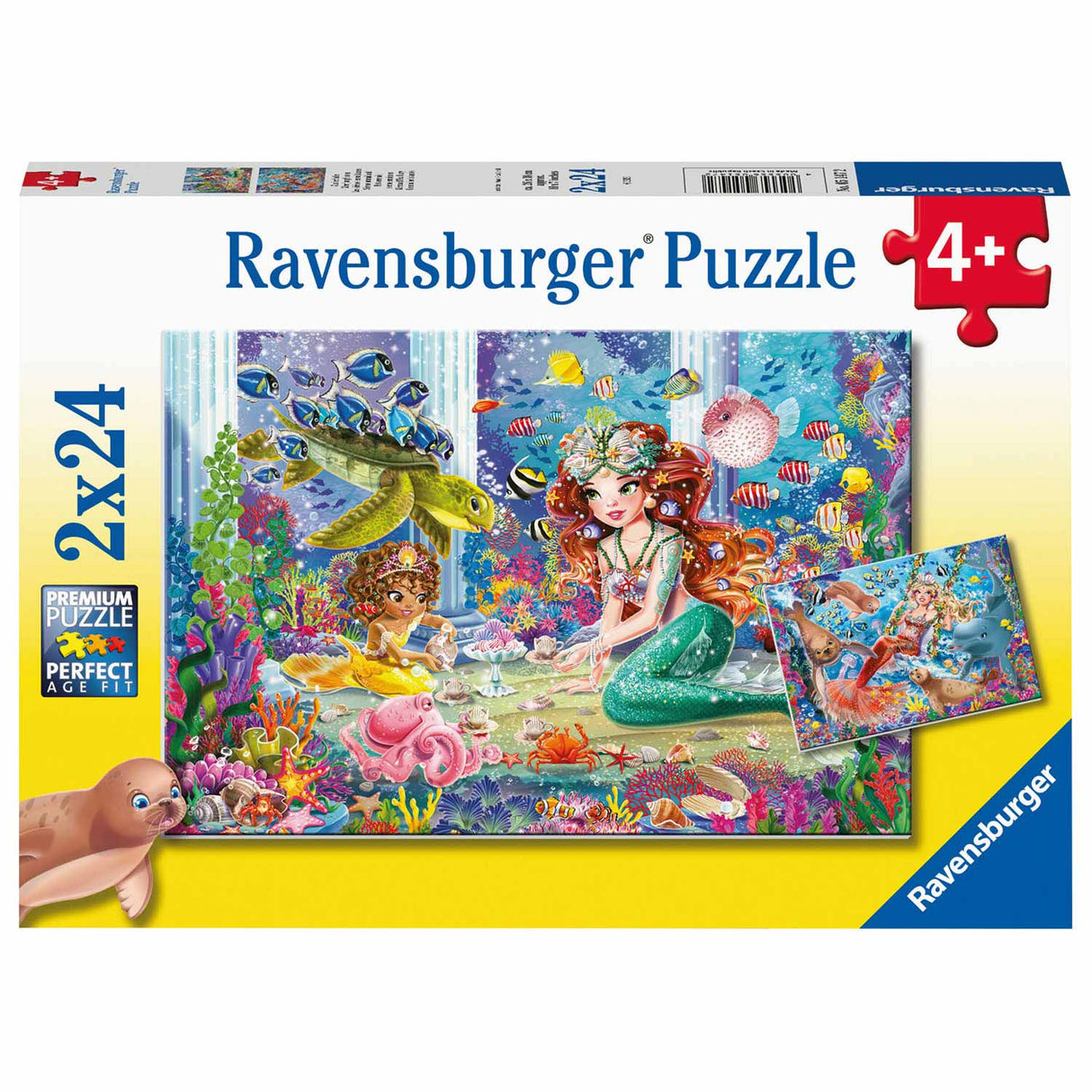 Ravensburger Enchanting mermaids 2x24 pieces