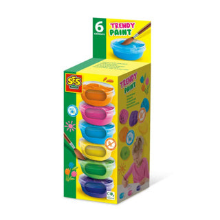 SES Plakkaat Paint Trendy, 6x45ml