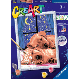 Ravensburger Creart Nice Sleeping Painting by number