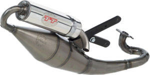 Leovince Auspuff HM-TT Piaggio, 2 Taktschwarz Edition