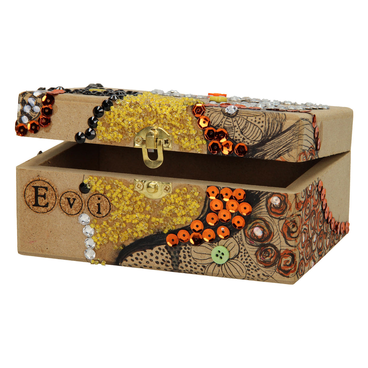 Rectangular box MDF