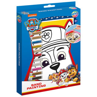 Creative craft group paw patrol zand schilderen 16 delig