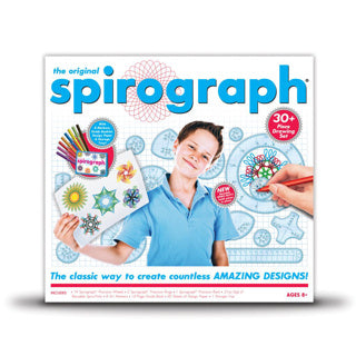 Spirograph Play establecido con marcadores