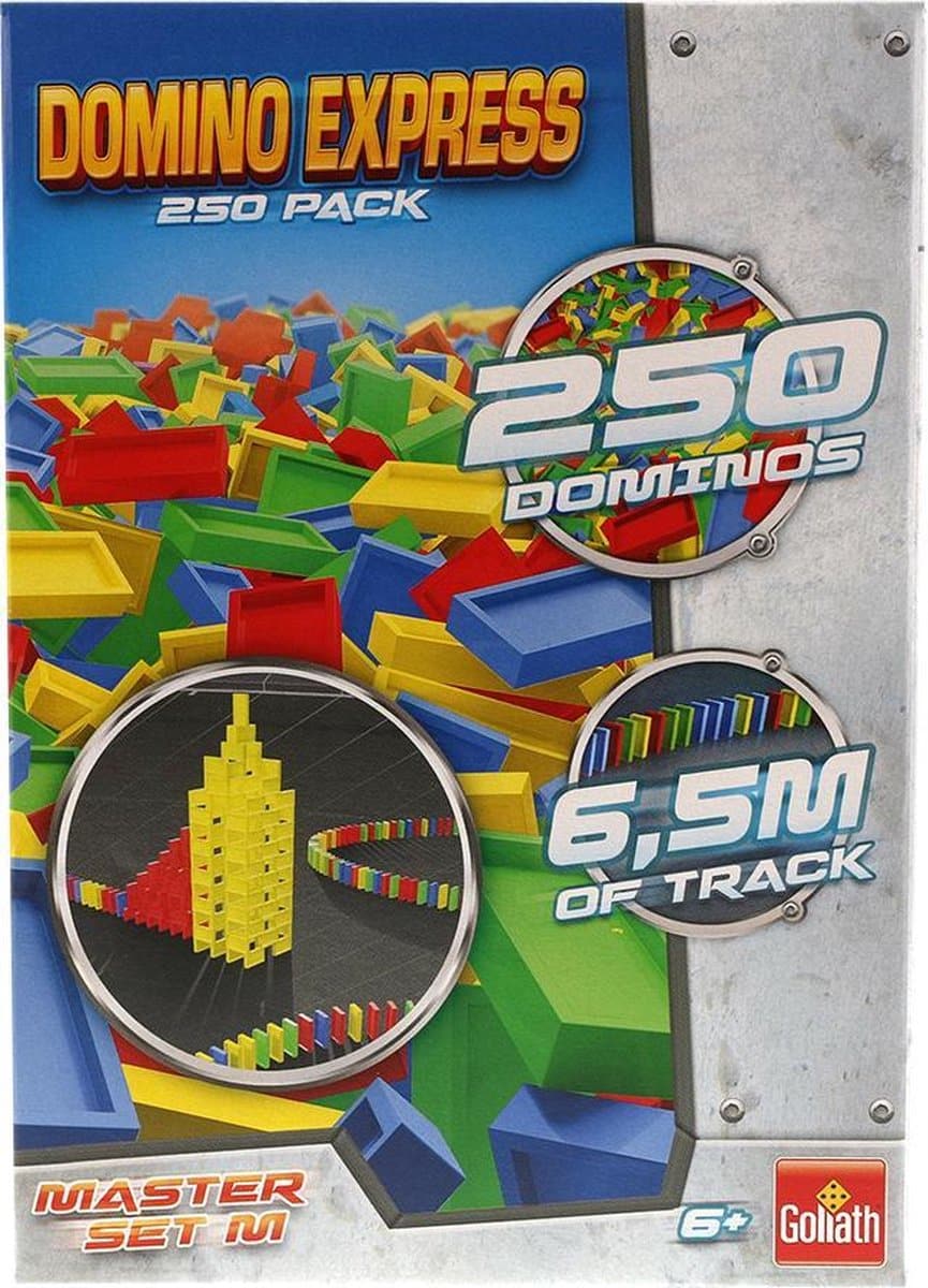Goliath Domino Express 250 Extra Domino Stones, Champion Race Master Set M