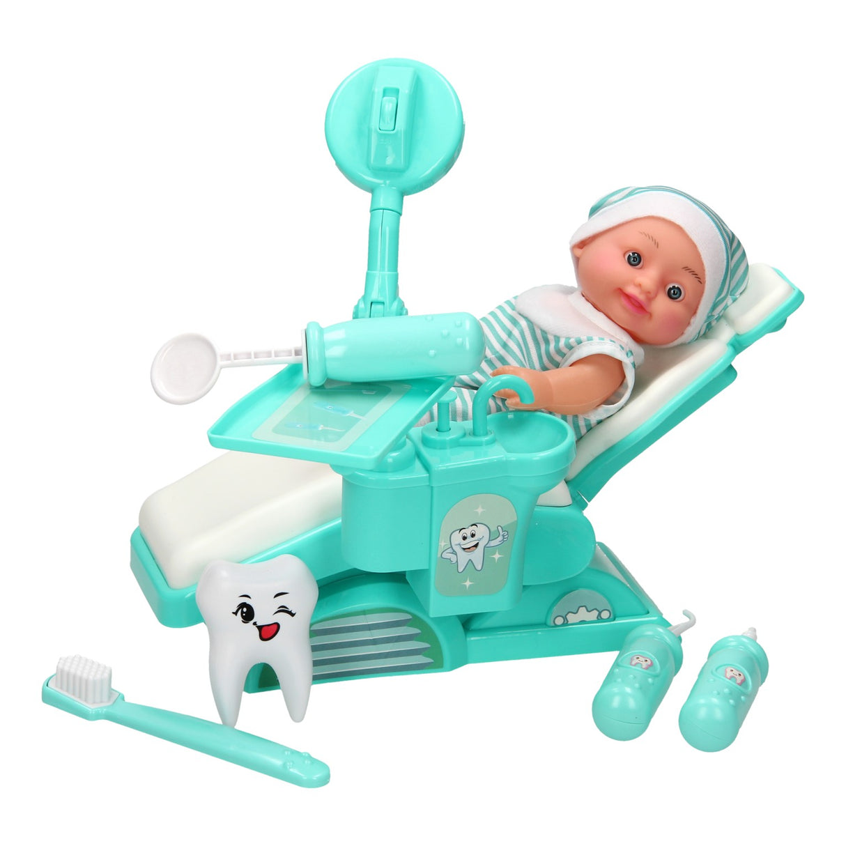 Dentist play set with pop