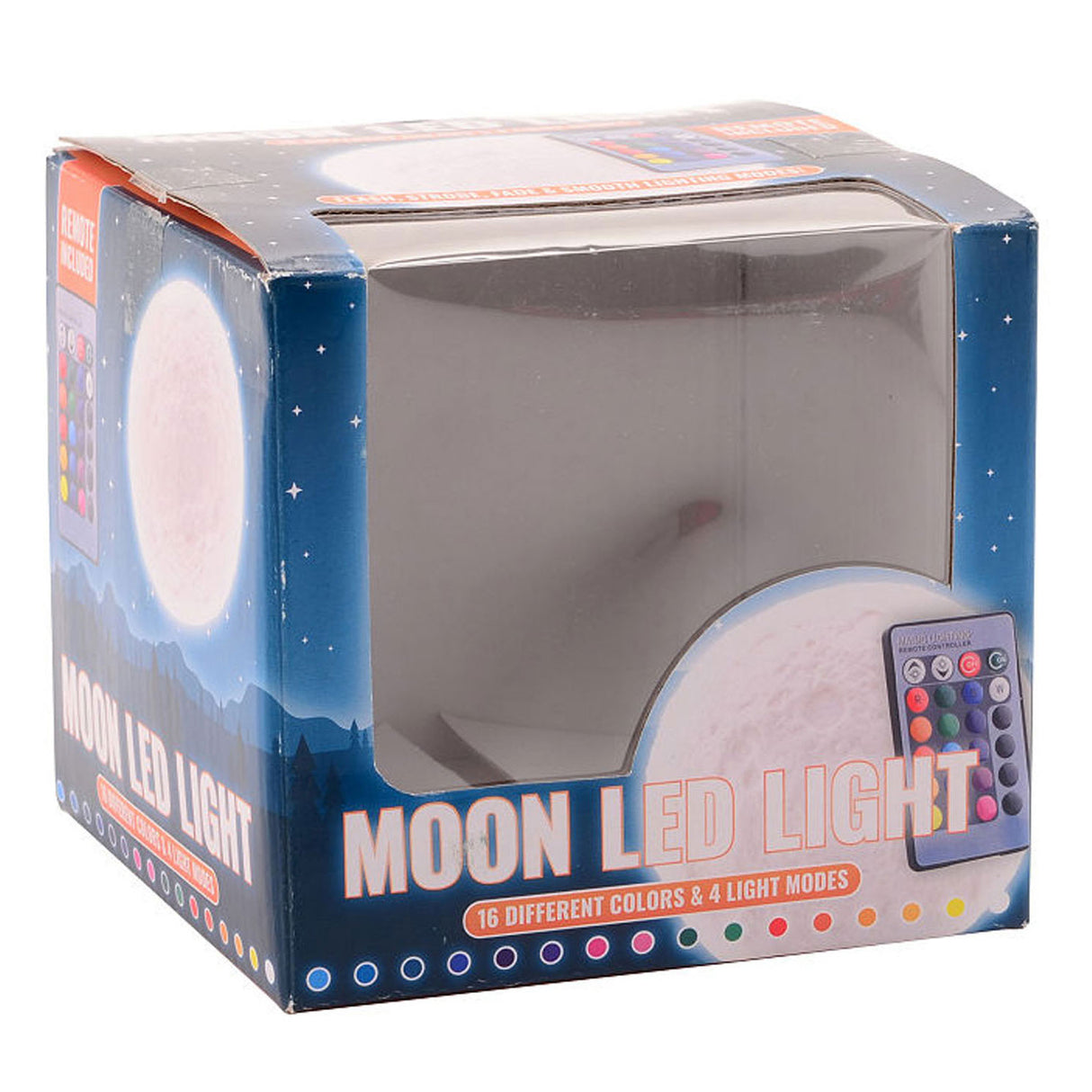 Johntoy Maanlamp Colorcuring with remote control