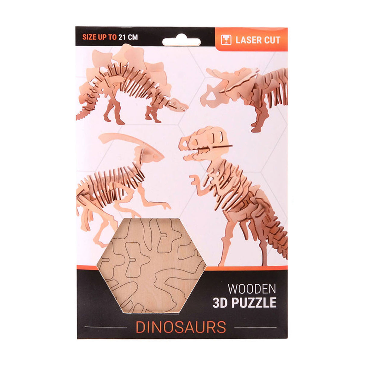 Wooden building kit Dinosaurus 3D