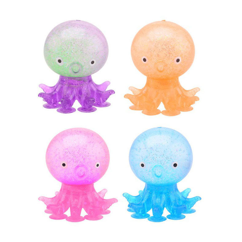 Johntoy Octopus stress ball with suction cups