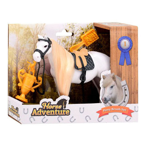 Johntoy Horses Play Set Haren kartáčování