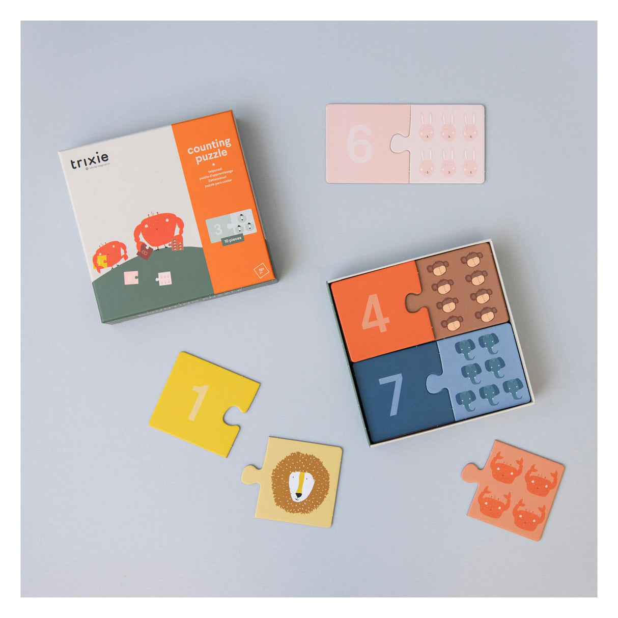 Trixie Tel Puzzle Déieren