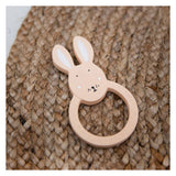 Trixie Bijtring around Mrs. Rabbit
