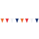 Flag line orange red white blue, 10mtr.