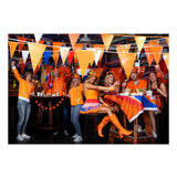 Flag line orange red white blue, 10mtr.