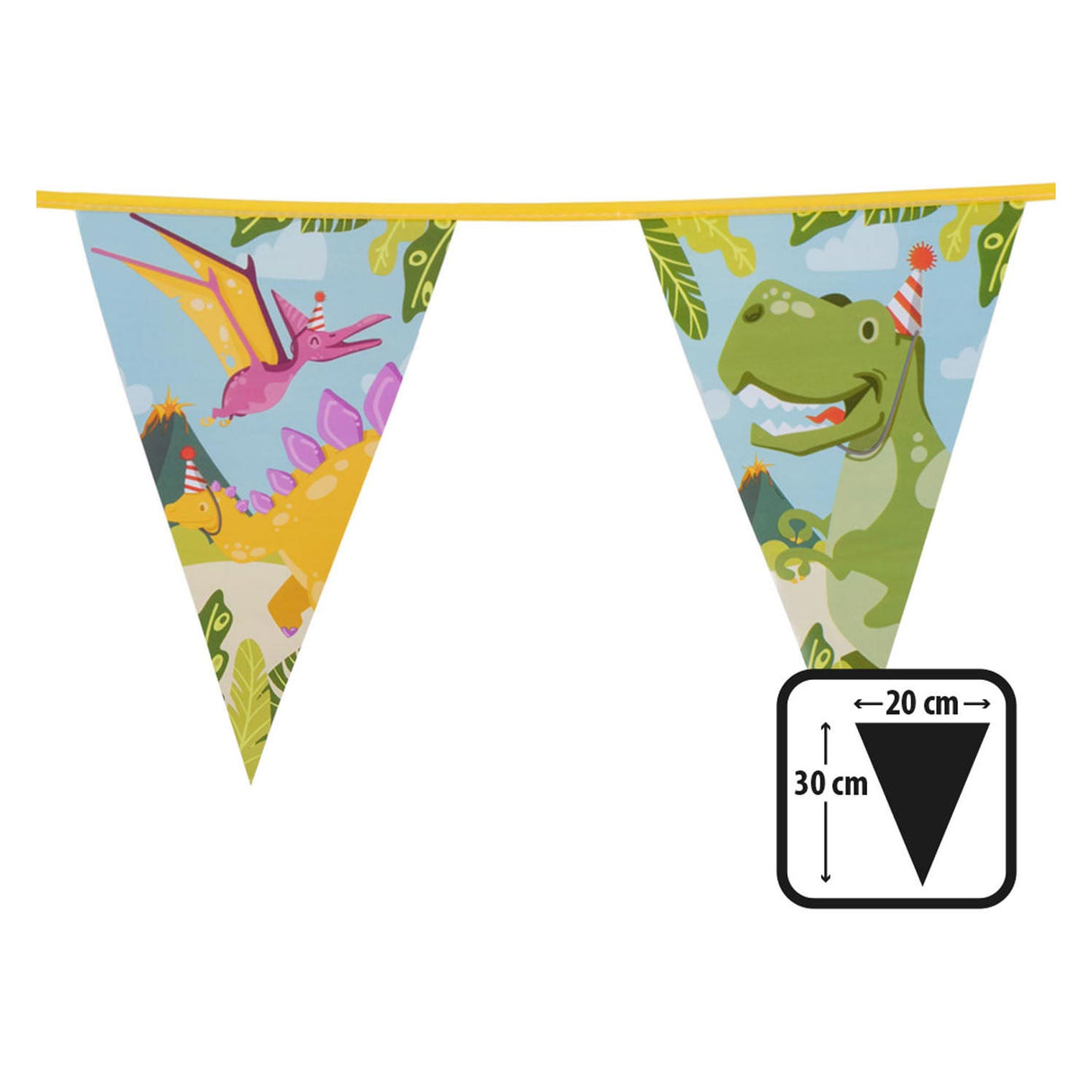 Boland Flag Line Dino Party, 6mtr.