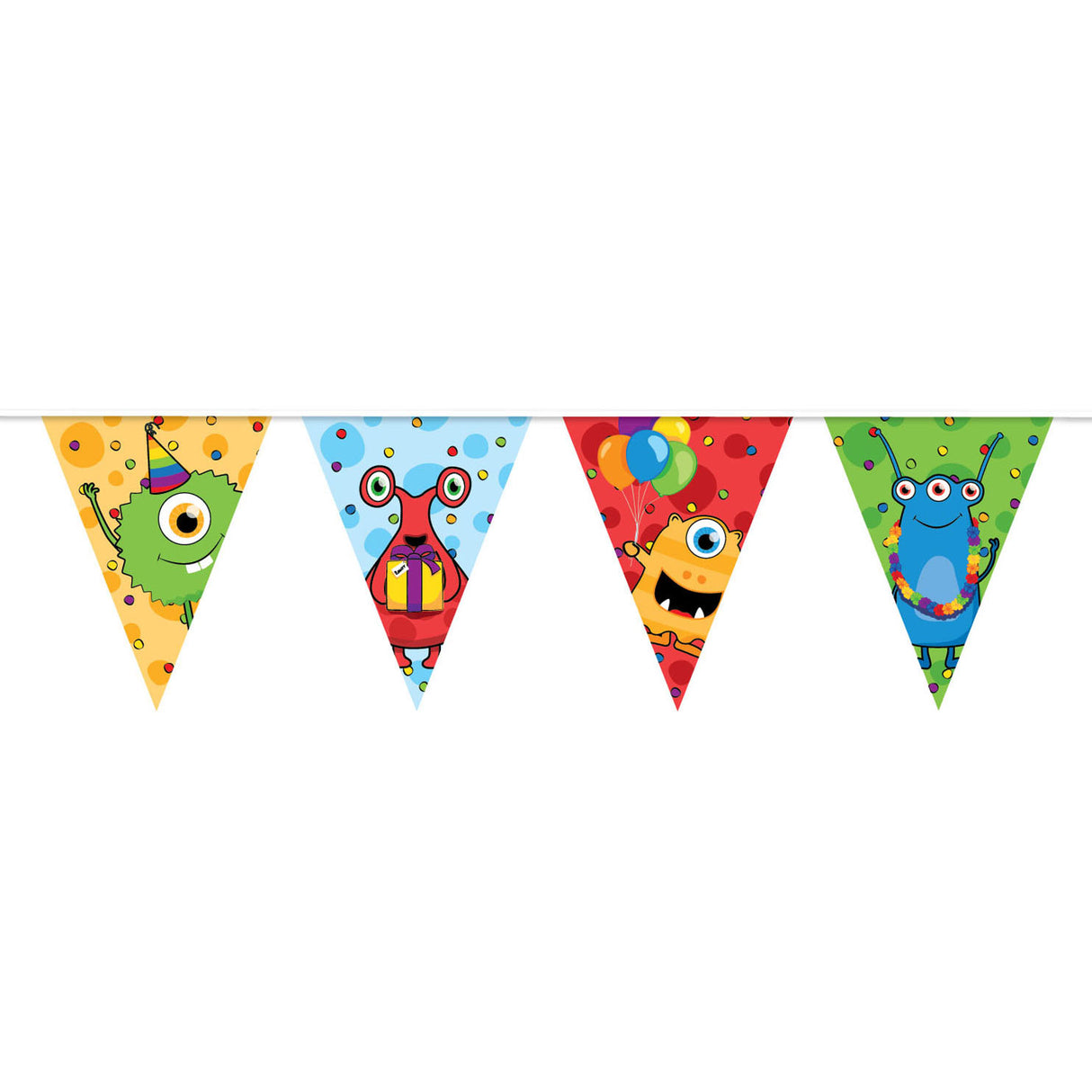 Flag Line Monster Party, 10mtr.
