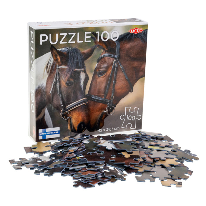 TAKTIK Jigsaw Puzzle Horses in Love, 100 ..
