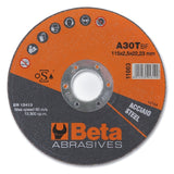 Strumenti di taglio beta Ø125 mm per acciaio con centro piatto (10 pezzi)