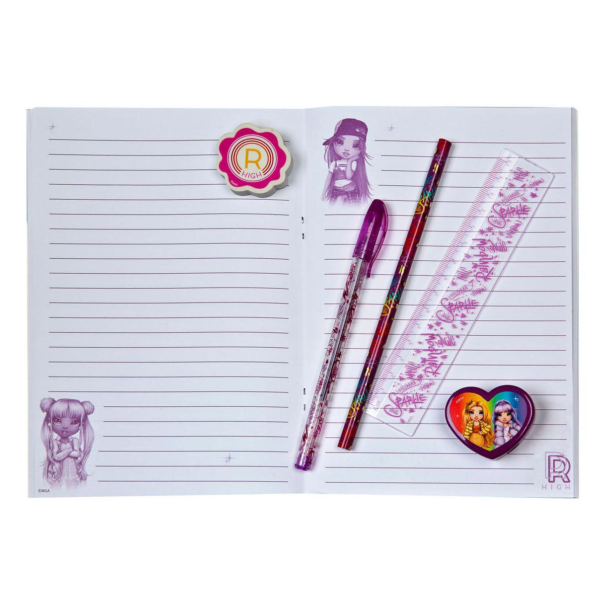 Reebou Highschierm Set, 7DLG.