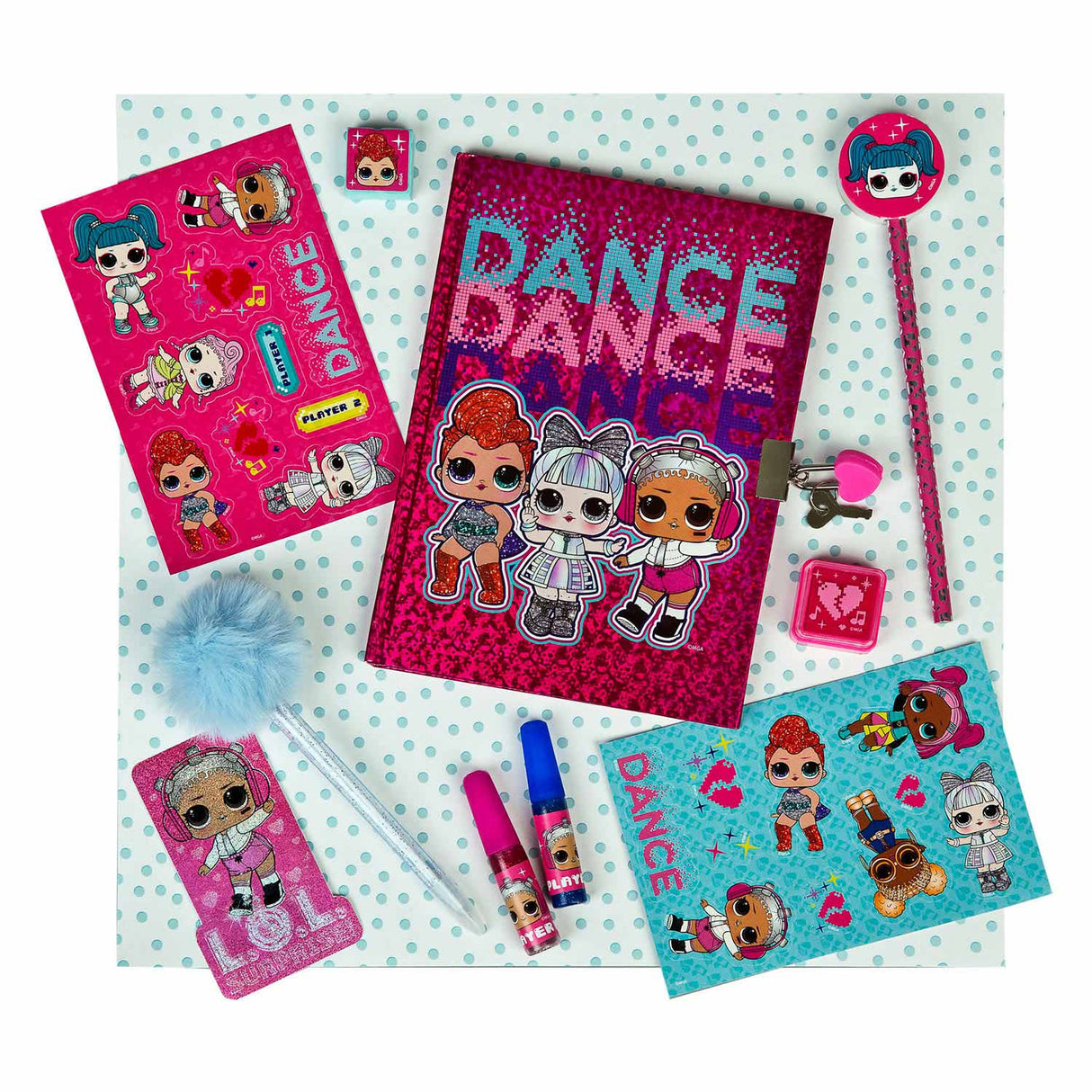 L.O.L. Surprise! Glitter diary set