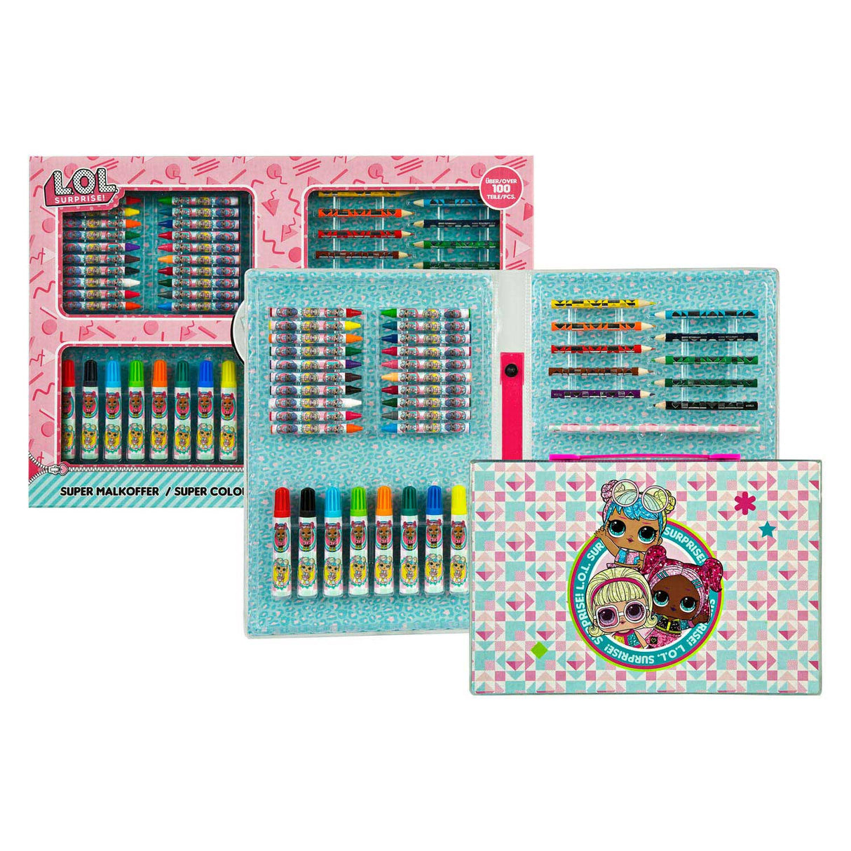 L.O.L. Surprise! Super color case, 100dlg.