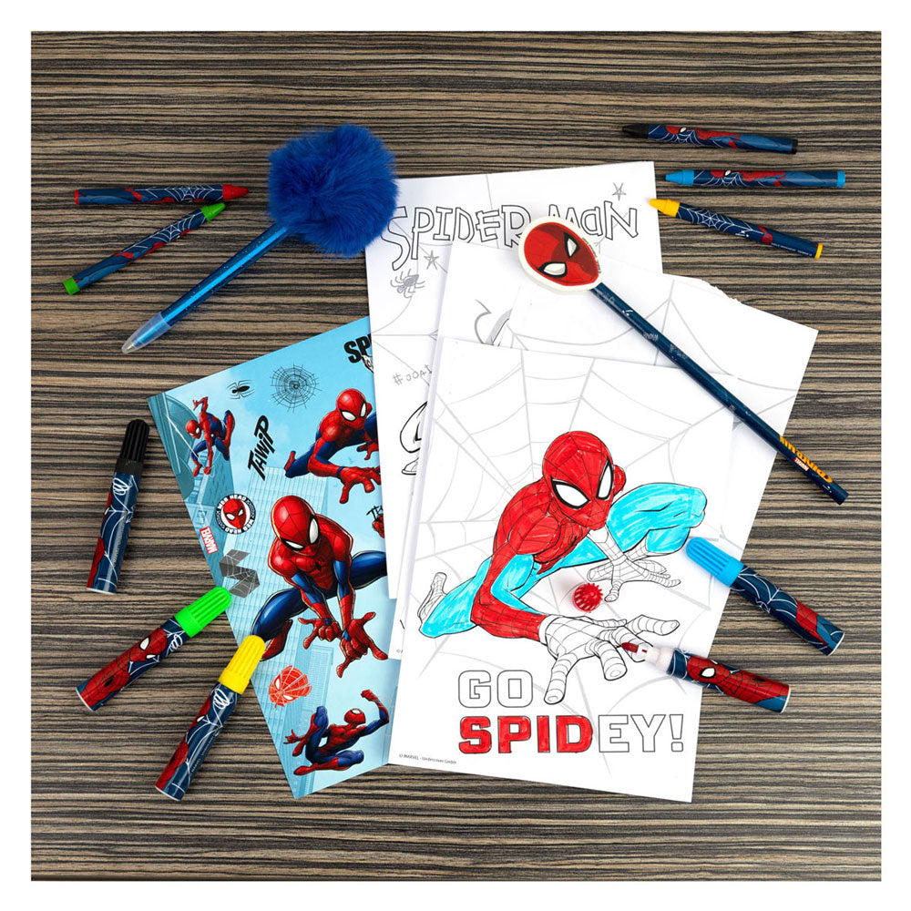 Undercover Color Set Spiderman in Backpack