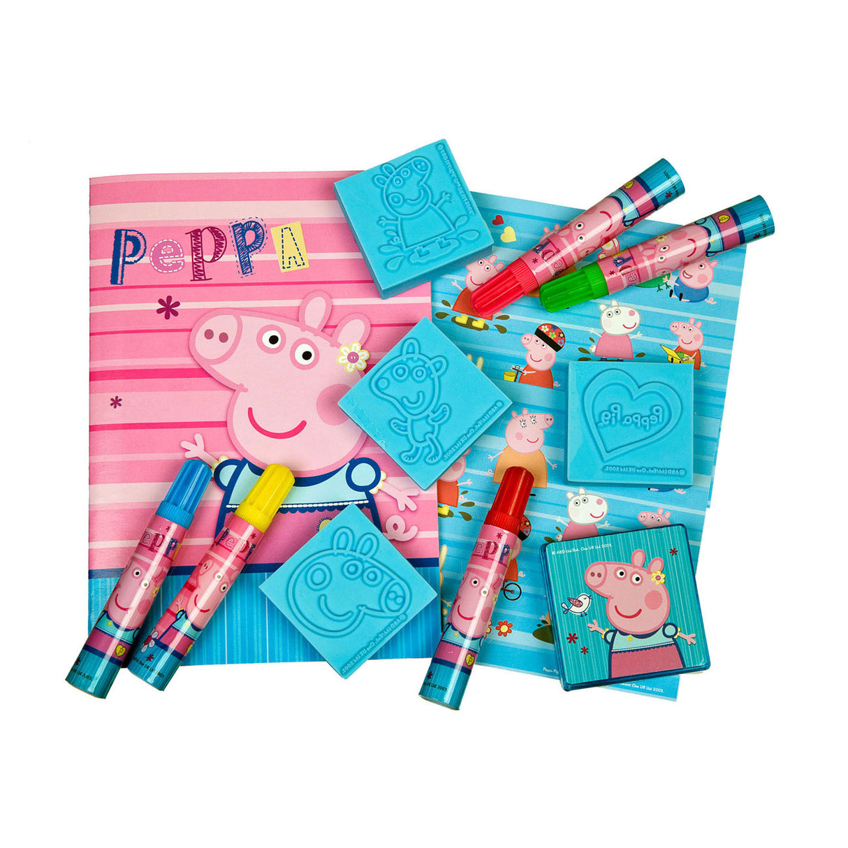 Mega žig in barvni komplet Peppa Pig