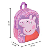 Infiltration 3D sac à dos peppa cochon