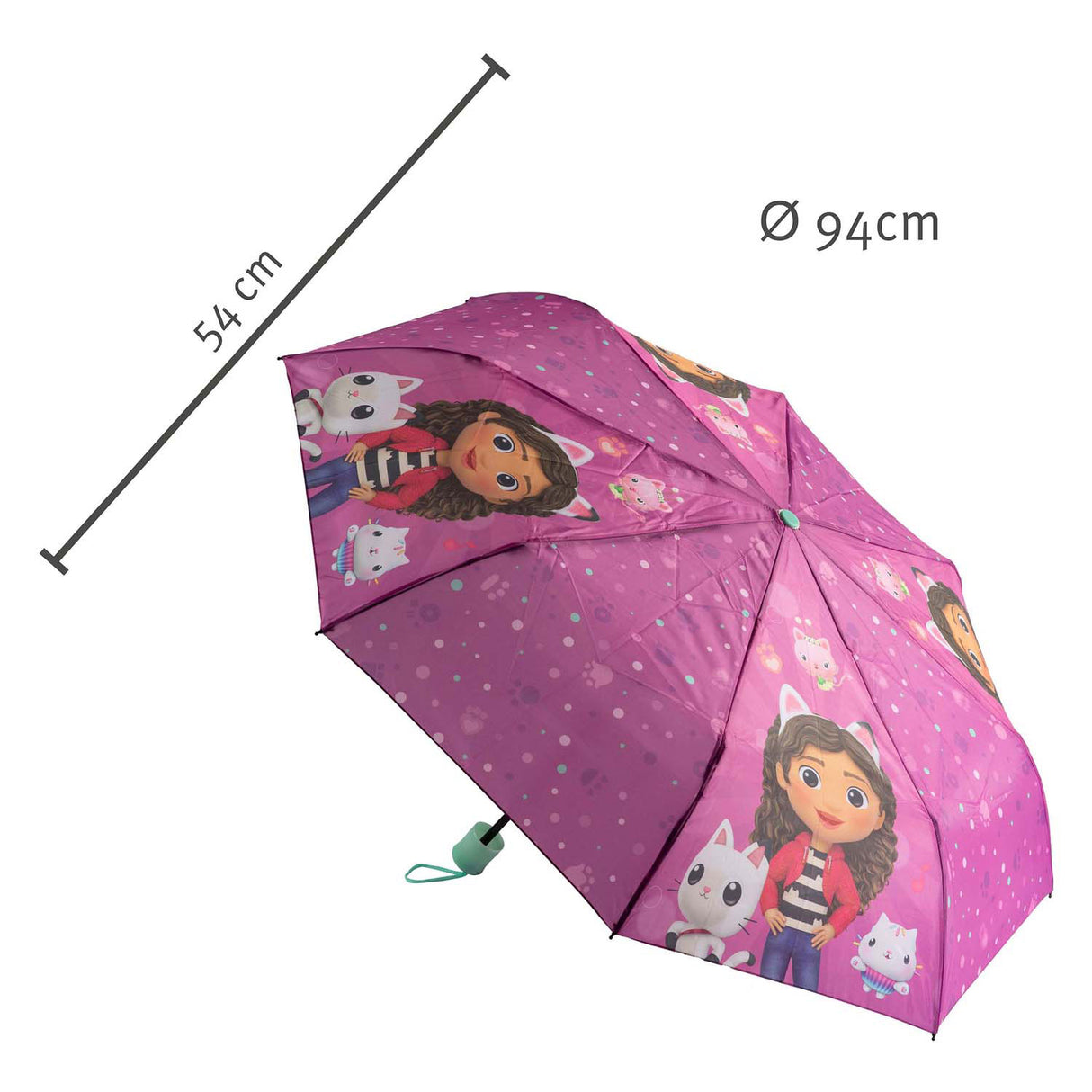 Undercover deštník Gabby's Poppenhuis, 94cm