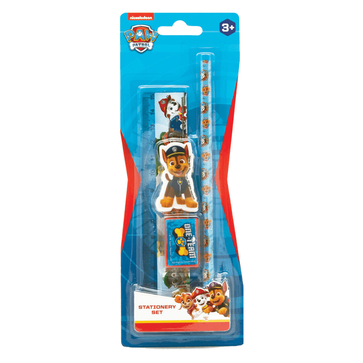 Paw patrol schrijfset, 4dlg.