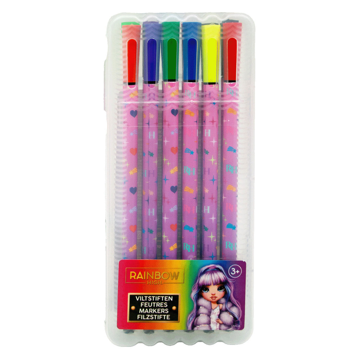 Pens de feuilles Rainbow High-Spel, 6e.