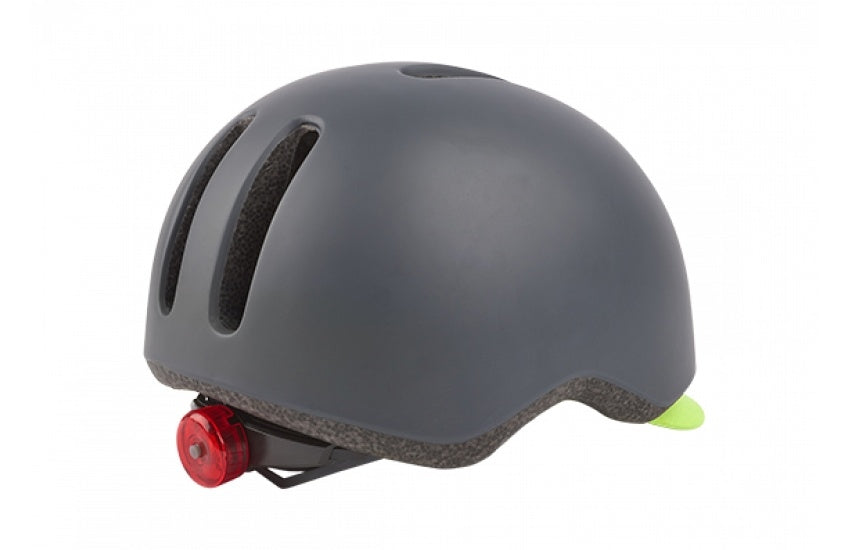 Polisport helmet commuter matt gray fluo yellow L 58-61cm