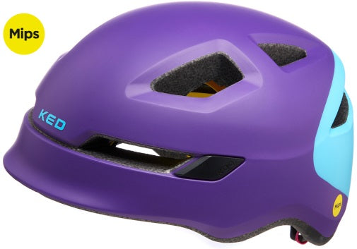 KED FIETSHELM POP MIPS Små (48-52 cm) lilla himmel