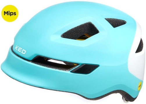 Ked Bicycle helmet Pop Mips Medium (52-56 cm) Iceblauw