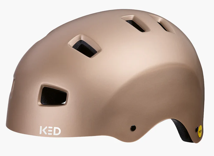 KED sykkelhjelm Citro L (57-62 cm) Gold Metallic Matt