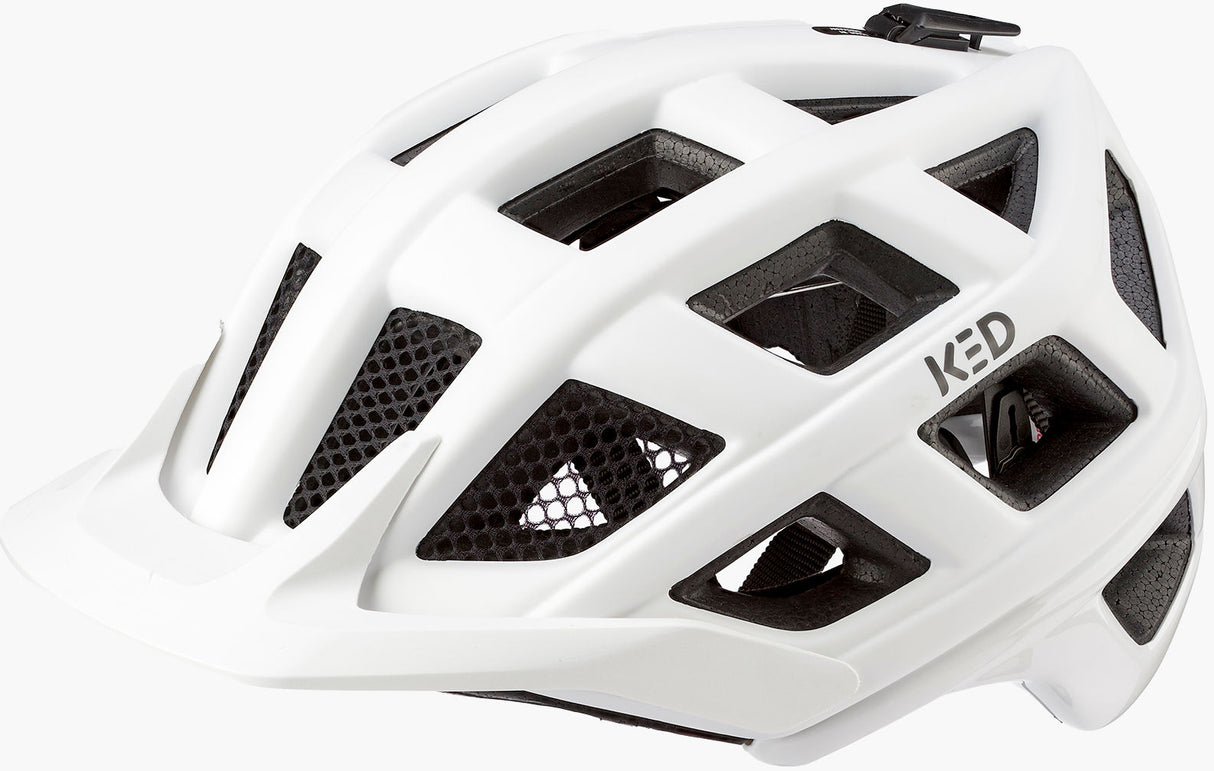 KED -cykelhjälm CROM L 57-62 cm - White Matt