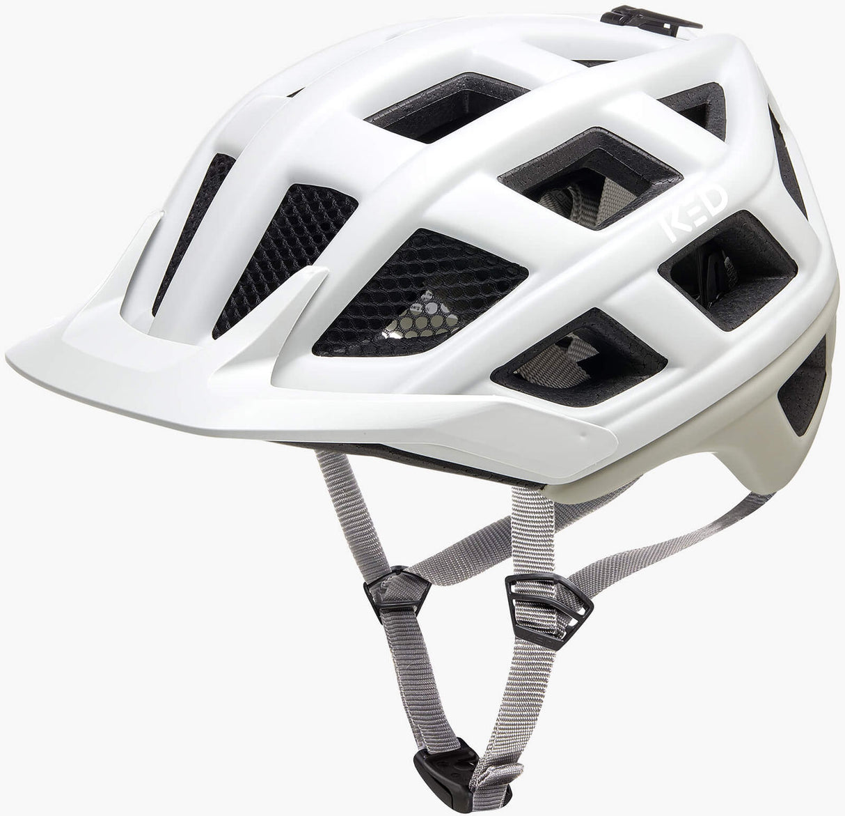 KED sykkelhjelm Crom M 52-58 cm - Gray Dark Grey Matt