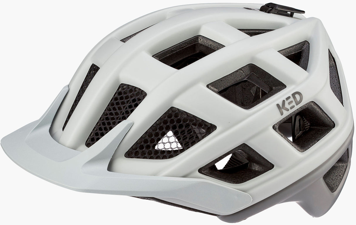 KED Bicycle Helmet Crom L 57-62 cm - šedá tmavě šedá matná