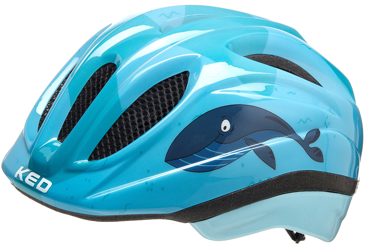 KED sykkelhjelm Meggy II Trend M (52-58 cm) - hval blankig