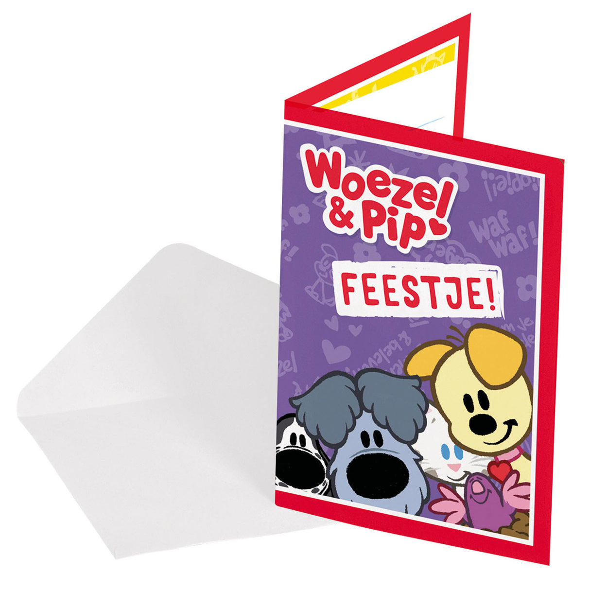 Woezel Pip Invitations, 8th.