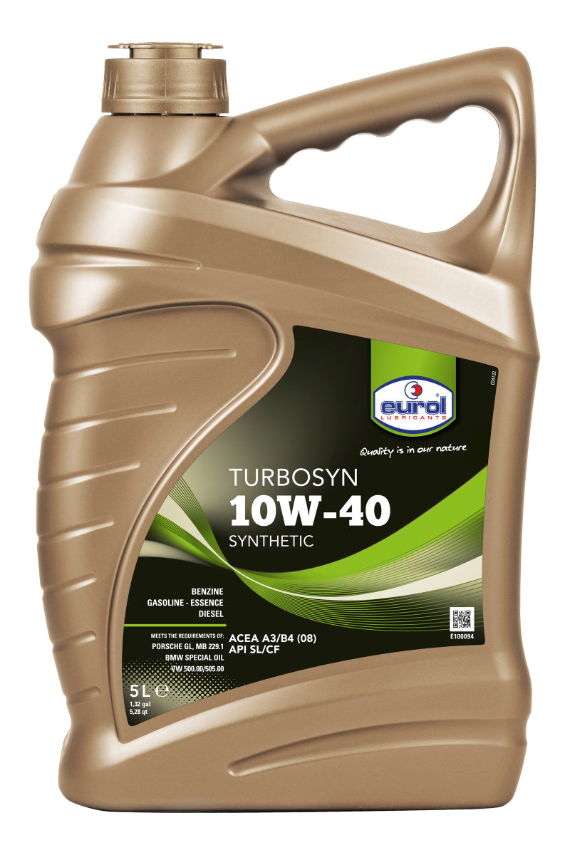 Olej eurolowy 10W-40 Turbosyn 5-litrowy