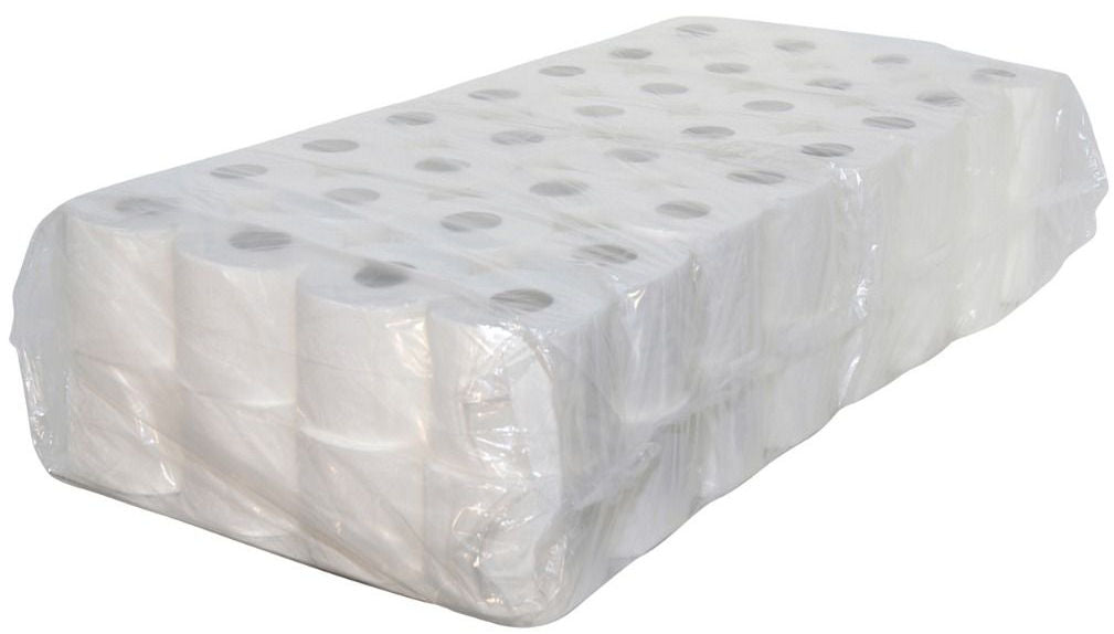 Euro Toilettepabeier mëll, 250 Blat, 3-Layer (56 Rollen)