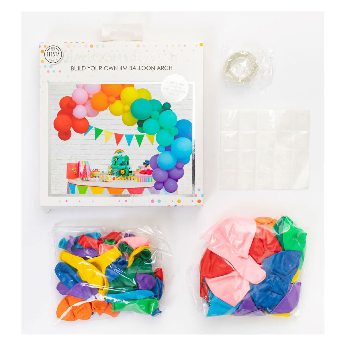 Balloons Boog Set Rainbow