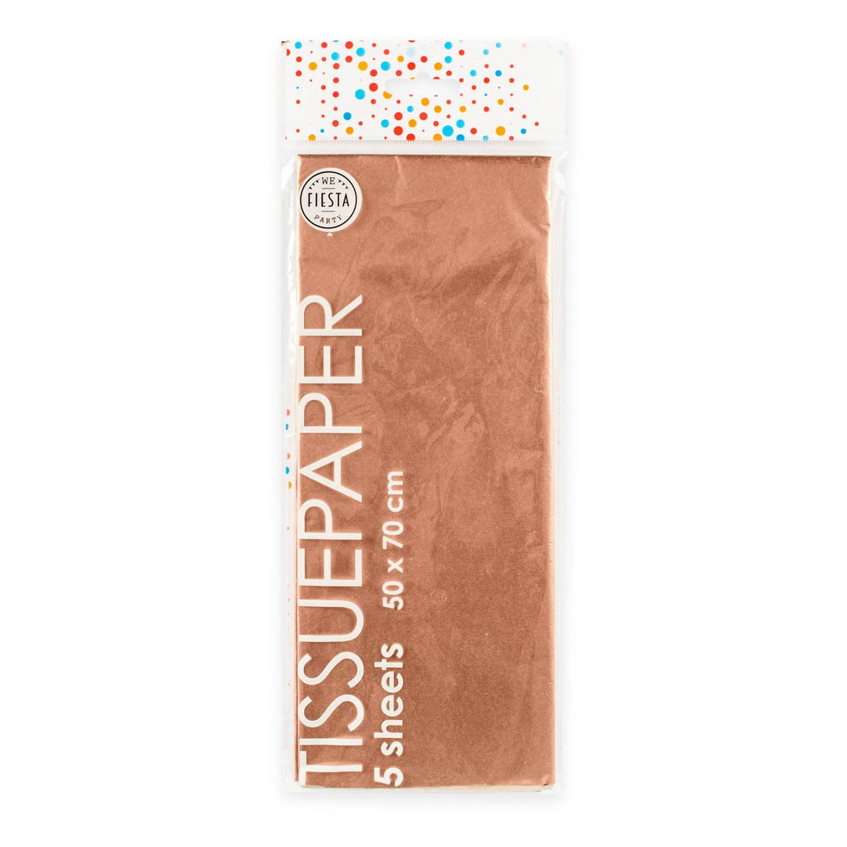 Tissue paper 10 sheets of rose gold, 50x70cm