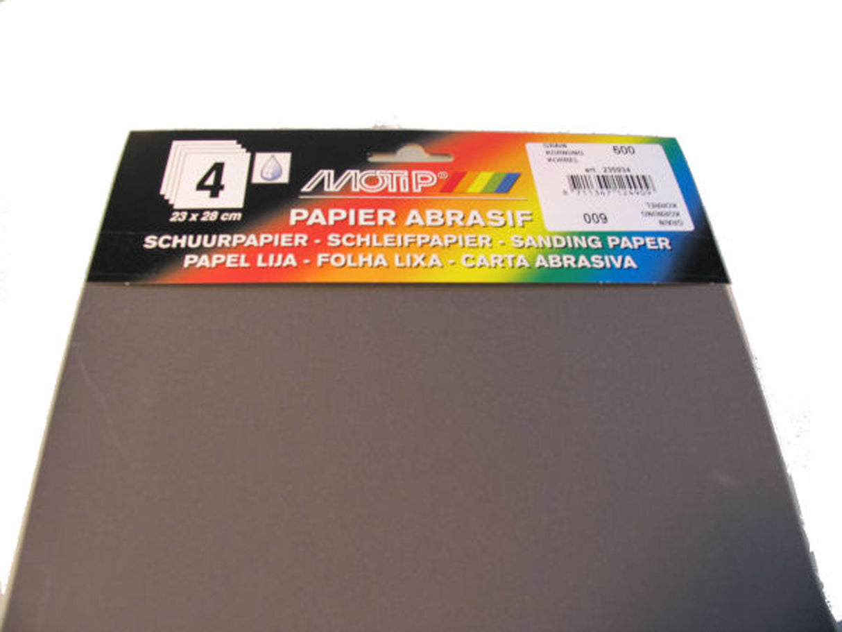 HPX brusný papír HPX Korrel 600 (4 kusy)