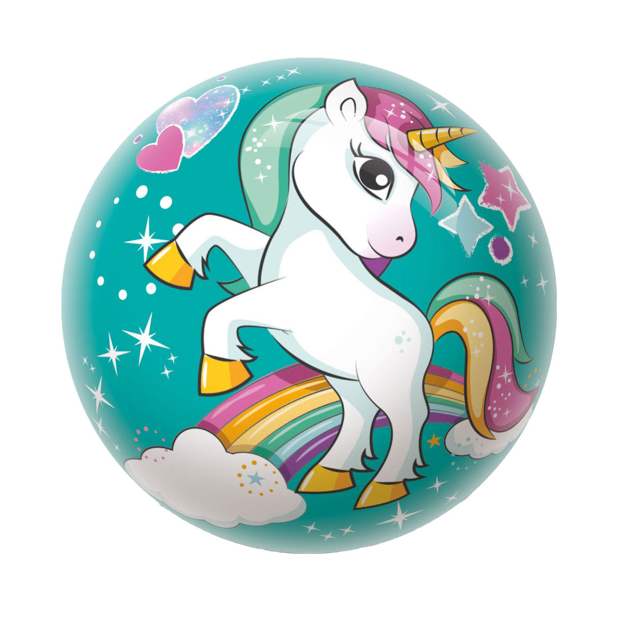 Dekorativní míč Mondo Small Alpaca Unicorn lenochova, 6 cm