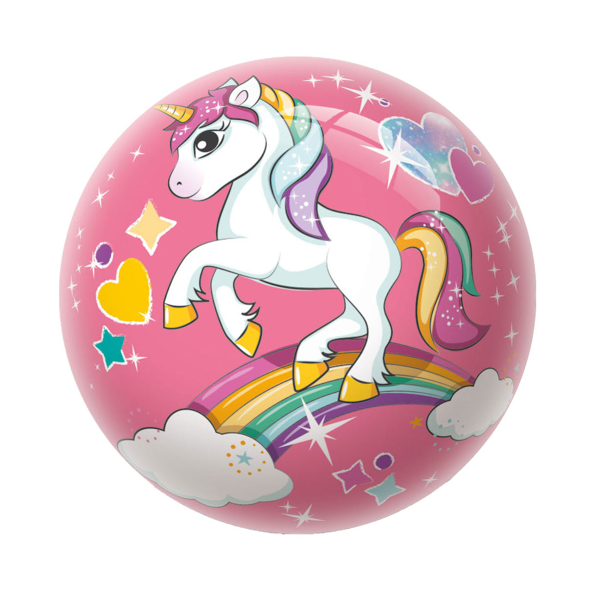 Dekorativní míč Mondo Small Alpaca Unicorn lenochova, 6 cm